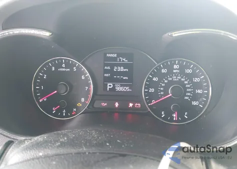 2016 Kia Forte Lx z USA, uszkodzony, nr VIN KNAFK5A81G5541378